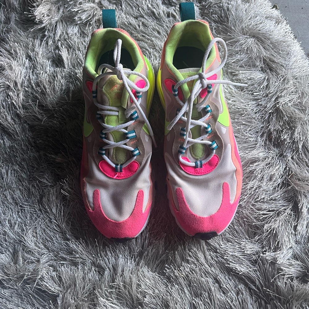 Size 7.5 Multicolored Nikes